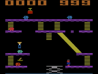 Miner 2049er Volume II title screen for Atari 2600